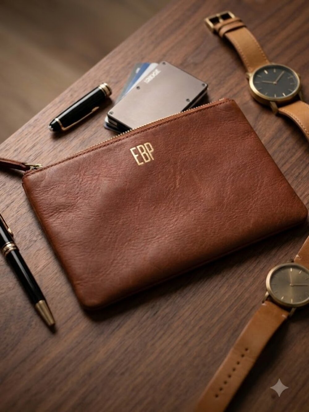 Madewell EUC Leather Clutch Wallet